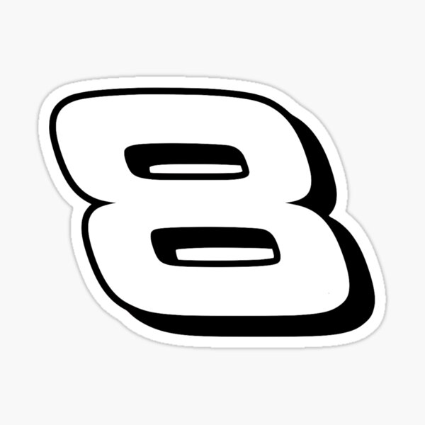 20x28 DALE EARNHARDT Sr #3 Vinyl Decal / Bumper Sticker nascar Number 003