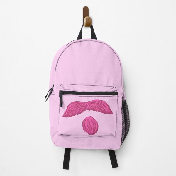 Item preview, Mustache and gotee (pink) designed and sold by -ink-.
