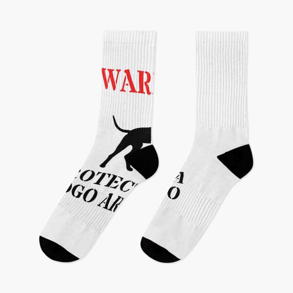 Item preview, Warning protected by Dogo argentino designed and sold by good vibes clothing.