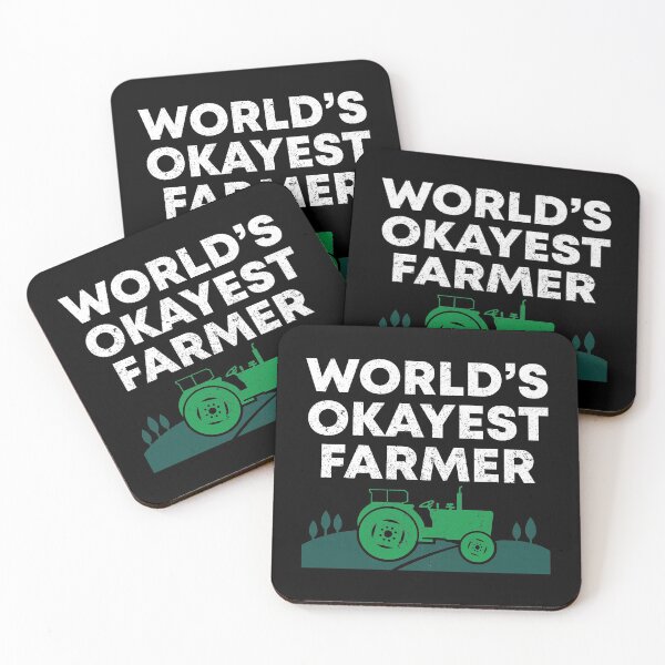 Item preview, World's Okayest Farmer & The Best designed and sold by livegood.