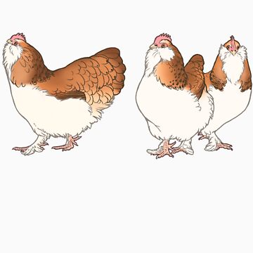 Three French Hens Classic T Shirt By Nambroth Redbubble