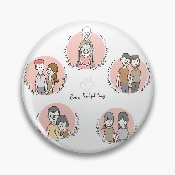 Item preview, Love is beautiful thing designed and sold by Pride Art.