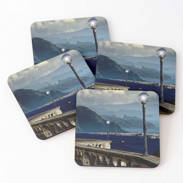 Item preview, Moody Scenery with Lampposts designed and sold by davidandmandy.