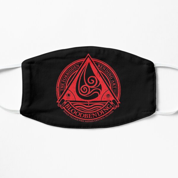 ATLA Bloodbending, Avatar The Last Airbender-Inspired Design Flat Mask
