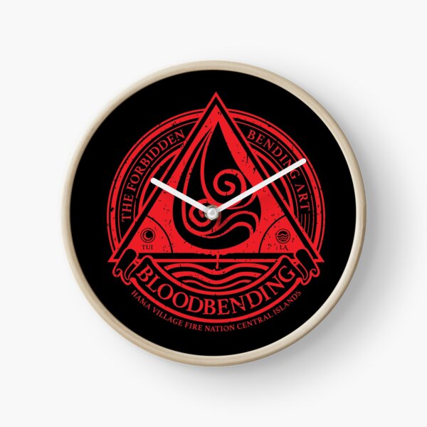ATLA Bloodbending, Avatar The Last Airbender-Inspired Design Clock