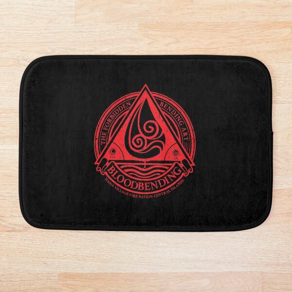 ATLA Bloodbending, Avatar The Last Airbender-Inspired Design Bath Mat