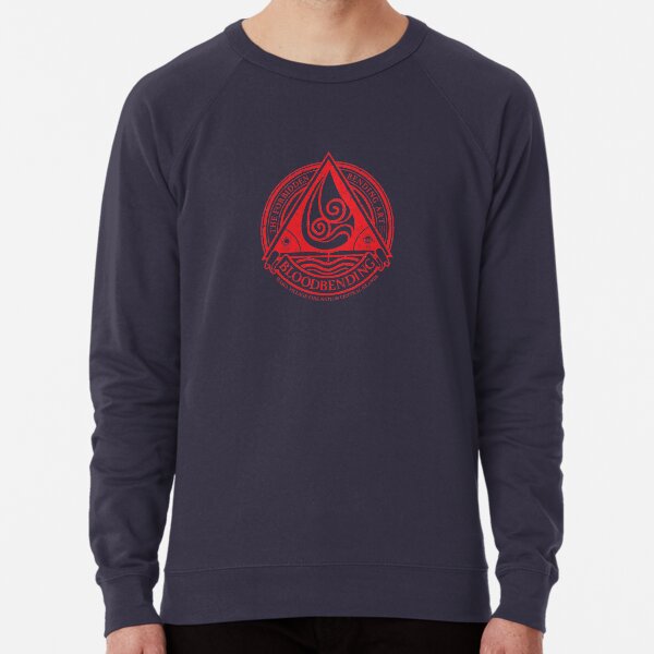 ATLA Bloodbending, Avatar The Last Airbender-Inspired Design Lightweight Sweatshirt