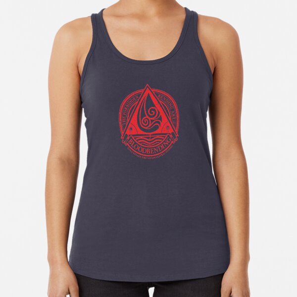 ATLA Bloodbending, Avatar The Last Airbender-Inspired Design Racerback Tank Top