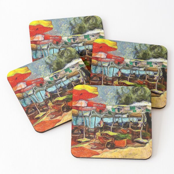 Item preview, Seaside Cafe in Kusadasi Turkey KPA designed and sold by karynpeters.
