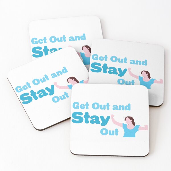Item preview, Get Out and Stay Out Sticker designed and sold by danaw-13.