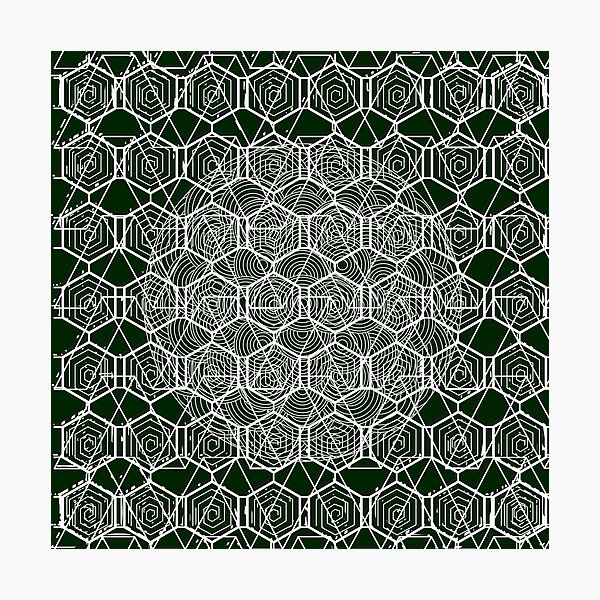 Tribal Pattern Design Photographic Print