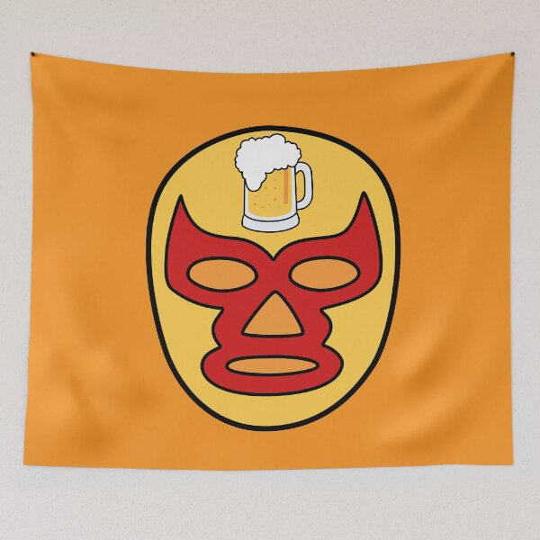 Item preview, Beer Luchador Mask designed and sold by fearcity.