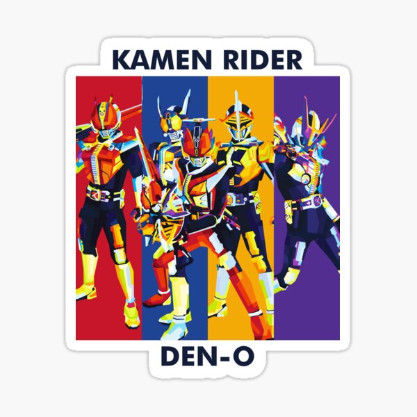 Item preview, Kamen Rider Den O All Form designed and sold by PopartToku.