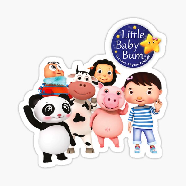 Download Little Baby Bum Stickers Redbubble
