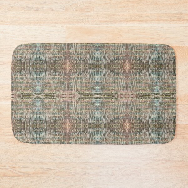 Item preview, Straw Pattern With Background Stripes - Encaustic Art designed and sold by Zilpa’s Prints.