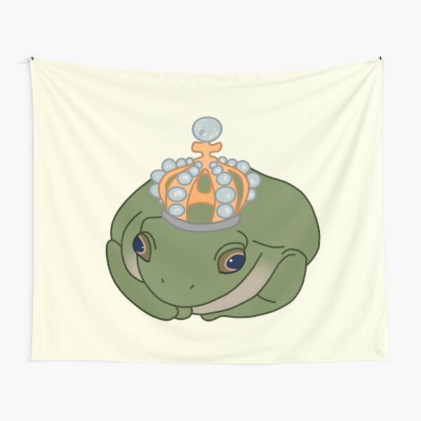 Frog With A White Straw Hat Funny Cowboy Frog  Tapestry for Sale by  Outlander-tees