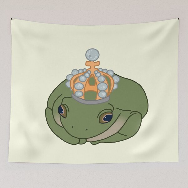 Item preview, Frog King designed and sold by thicker than  a sticker.