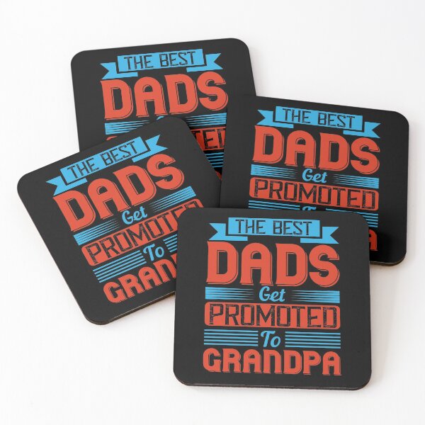 Item preview, Fathers day gift | The best dads get promoted to grandpa designed and sold by teamph.