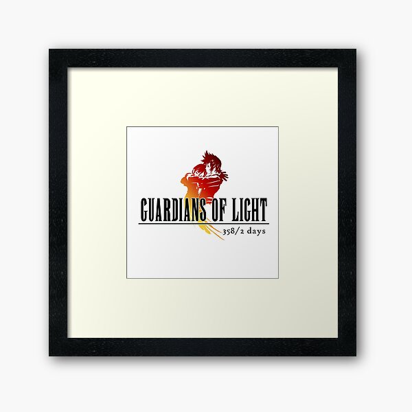FINAL FANTASY 358/2 Days Framed Art Print