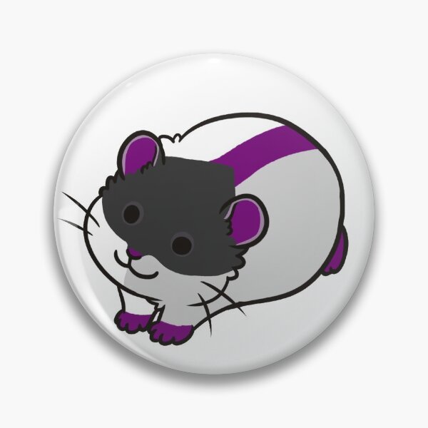 Item preview, Pride Hamster - demisexual designed and sold by pawlove.