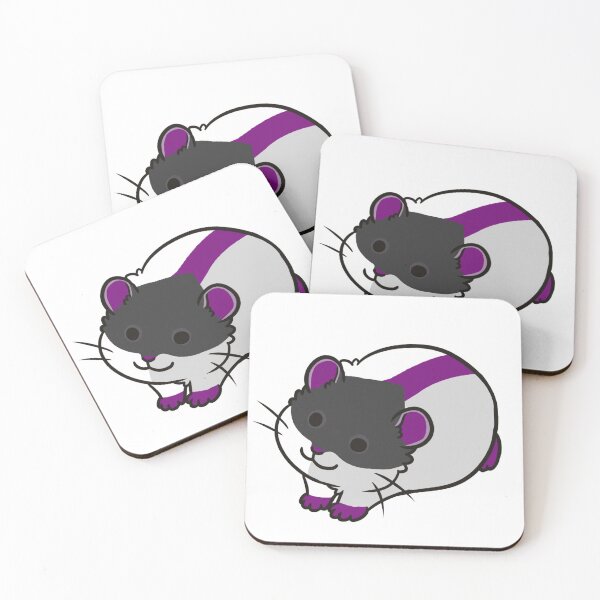 Item preview, Pride Hamster - demisexual designed and sold by pawlove.