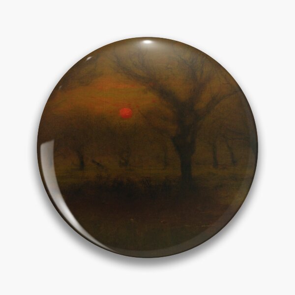 Item preview, George Inness - Sunrise in the Apple Orchard designed and sold by ArtExpression.