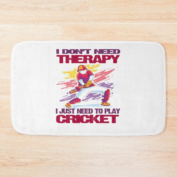 Item preview, I Don't Need Therapy, I Just Need To play cricket T-Shirt designed and sold by bestdesigns2020.