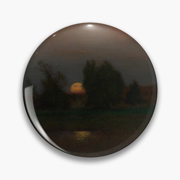 Item preview, George Inness - Moonrise designed and sold by ArtExpression.