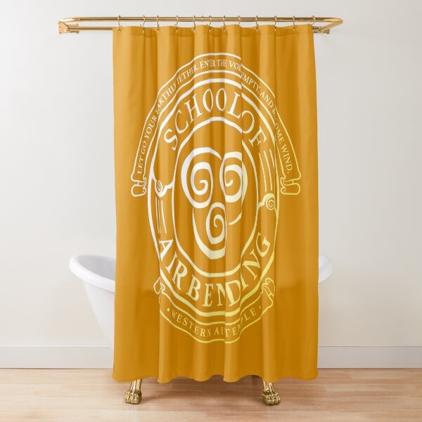 Avatar School of Airbending, Avatar-Inspired Design Shower Curtain