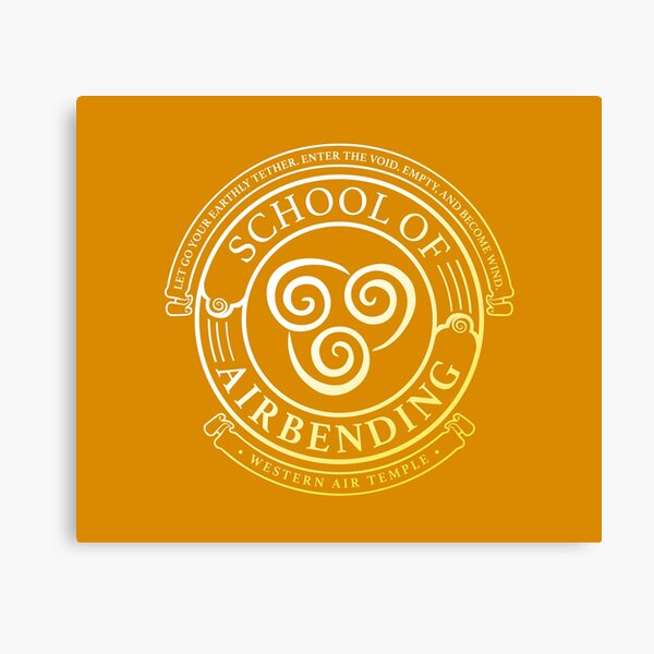 Avatar School of Airbending, Avatar-Inspired Design Canvas Print