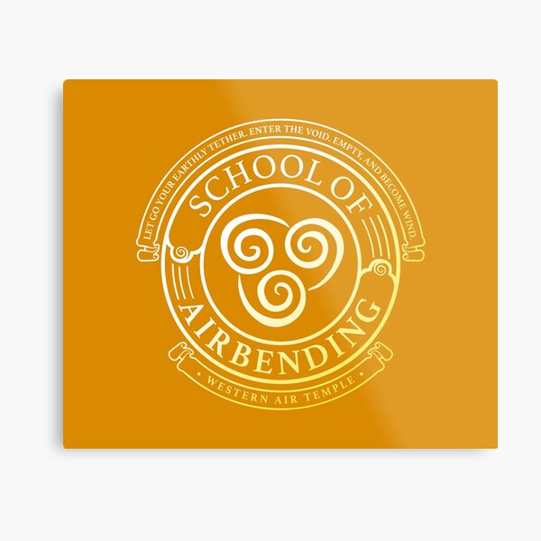 Avatar School of Airbending, Avatar-Inspired Design Metal Print