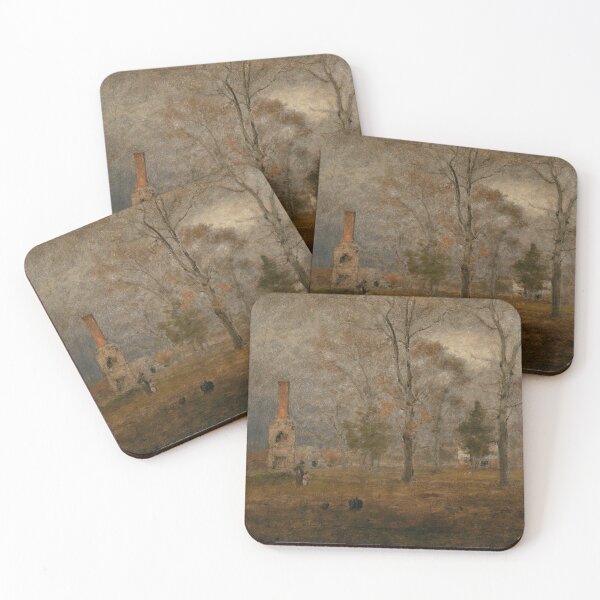 Item preview, George Inness - Gray Day, Goochland designed and sold by ArtExpression.