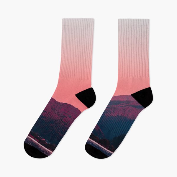 Item preview, LAGO Y MONTAÑA CON UN CIELO ROSADO ROJO designed and sold by Eston Kamau.