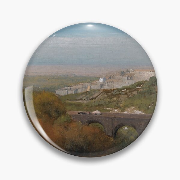 Item preview, George Inness - Albano, Italy - The Roman Campagna designed and sold by ArtExpression.
