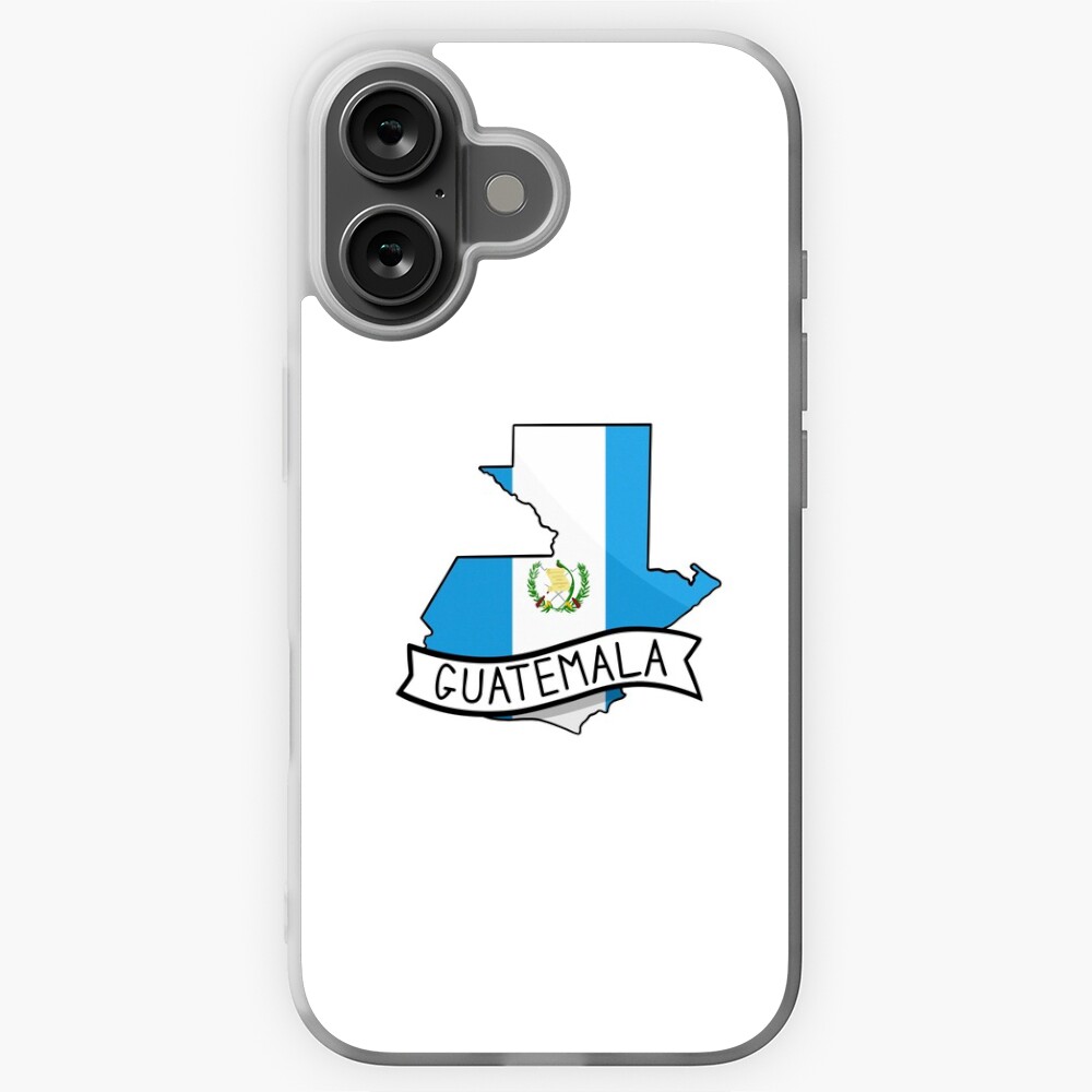 Guatemala Flag Map Sticker Sticker