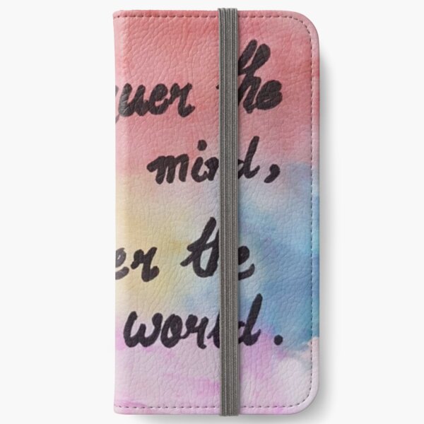 water color pattern iPhone Wallet
