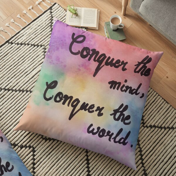 water color pattern Floor Pillow