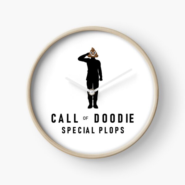 Call of Doodie Clock