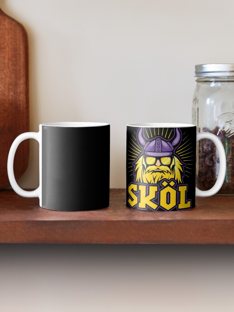 Minnesota Vikings Skol Helmet Coffee Mug for Sale by originalnickb