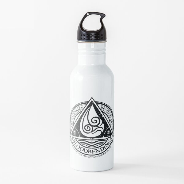 ATLA Bloodbending, Avatar The Last Airbender-Inspired Design Water Bottle