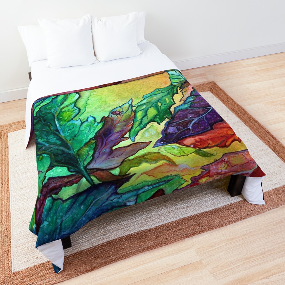 Colours of Sunshine - Leaves Comforter