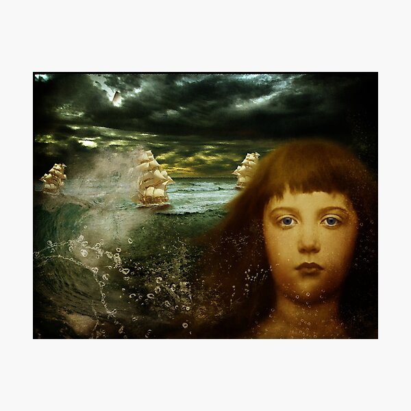 ...like ships in the night... Photographic Print