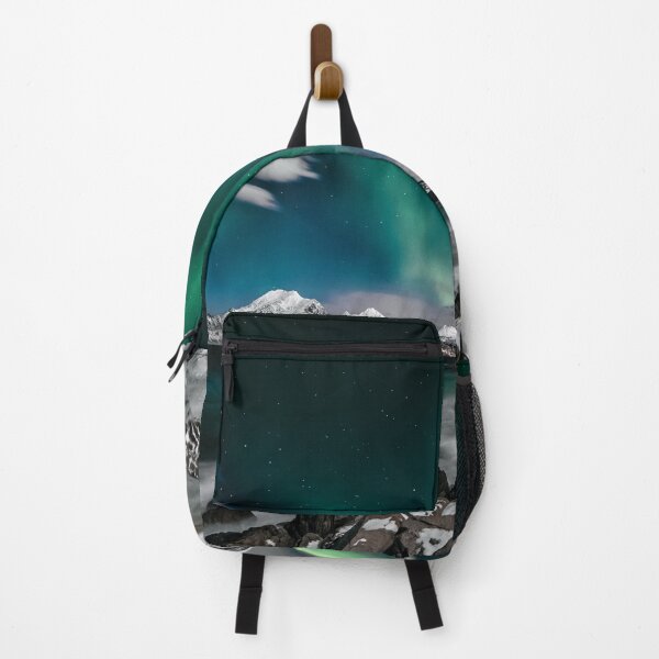 Item preview, SNOW MOUNTAINS AND AURORA SKY designed and sold by Eston Kamau.