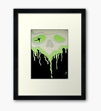 Bleeding Green Framed Print