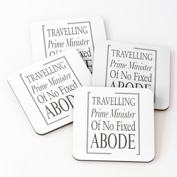 Item preview, Travelling Prime Minister Of No Fixed Abode designed and sold by Cars with Character.