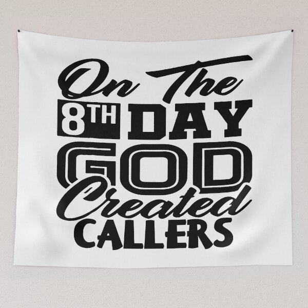 Item preview, 8th Day CALLERS BLK designed and sold by Square Dancing Gifts & Merchandise.