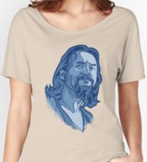 The Dude blue Women's Relaxed Fit T-Shirt