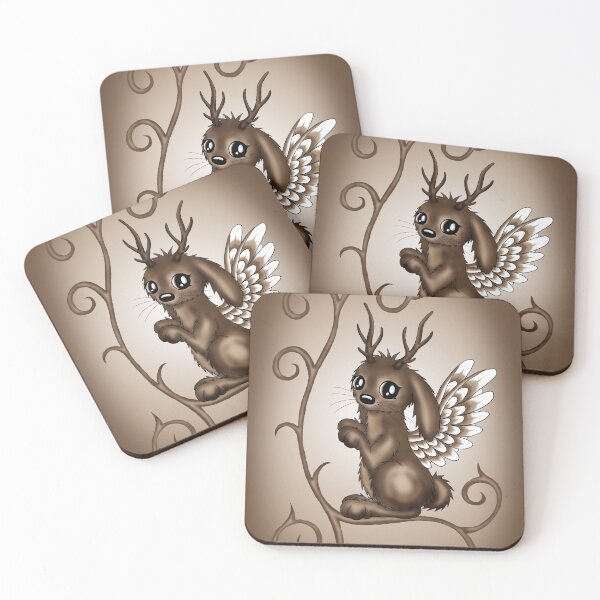 Item preview, cute Wolpertinger designed and sold by Pezi-Creation.