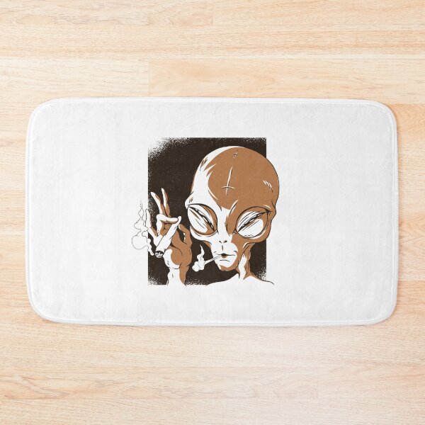 Item preview, Alien Smoking Alien Blunt Stoned Weed Hemp designed and sold by Dsigns.