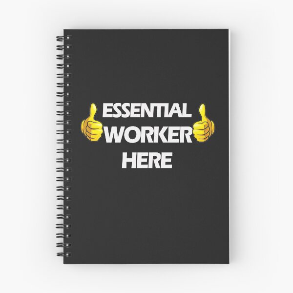 Item preview, Essential worker here T-Shirt designed and sold by bestdesigns2020.